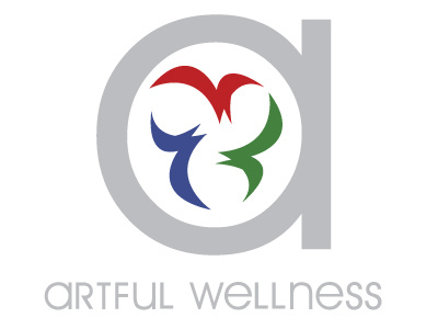 Artful Wellness Logo branding icon logo