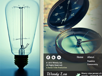 Wendy Lea - WordPress Custom Theme genesis responsive user experience ux wordpress