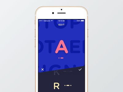 Morse code editing