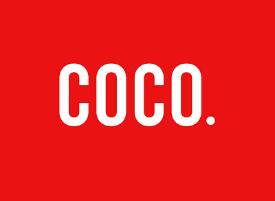Coco brand design branding design flat identity branding logo logo design minimal typography website