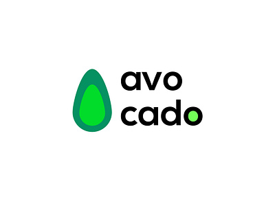 Avo Cado brand design brand identity branding design flat identity identity branding identity design logo logo design minimal minimalist minimalist logo typography