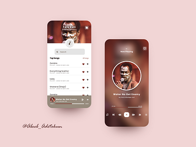 Music Player Redesigned