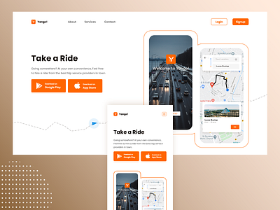 Landing Page - Yango