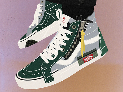 Vans Shoe Illustration