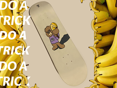 Custom Oh Luna Skateboard - Do A Trick