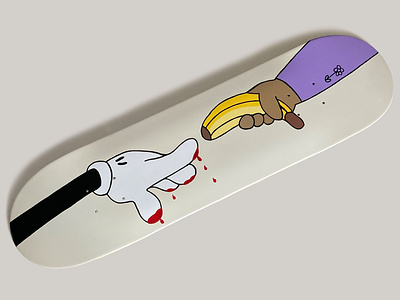 Oh Luna Skateboard Design