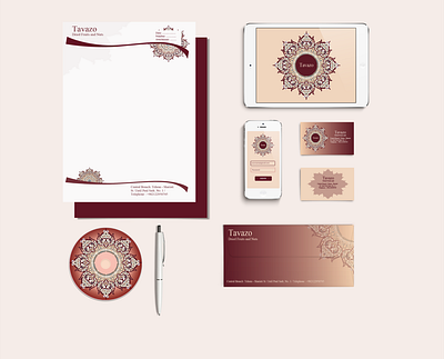 Corporate Identity Design app branding design envelope flat illustration illustrator letterhead logo ui vector visitingcard