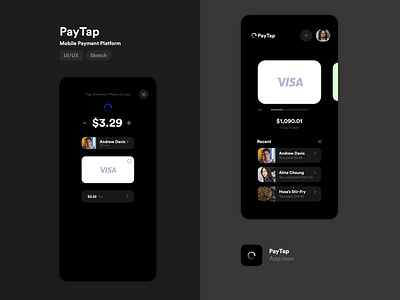 PayTap (Dark Mode)