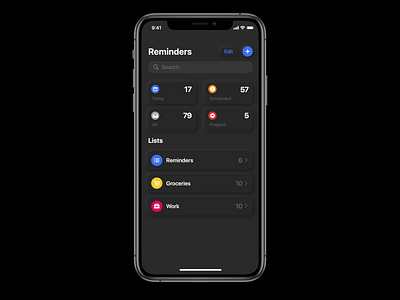 iOS - Neumorphic Concept app app design apple concepts dark mode design flat ios iphone minimal mobile ui neumorphic uiux ux