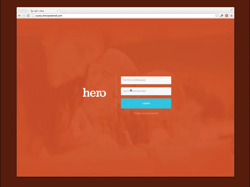 Hero - Web App