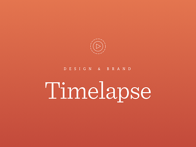 Design & Brand Buildout — Timelapse Footage animated brand design hero kps3 logo reno timelapse typography video
