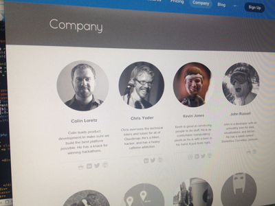 Company Page