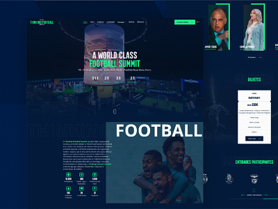Thinking Football Summit - Football Event Website