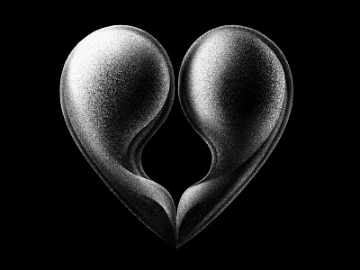 V — (22/36) 2020 36 days of type 3d 3d art abstract design gay hand lettering heart heart logo illustration letters lgbtqia logo minimal pride procreate typography v letter v logo