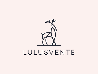 Deer line art logo designs animal branding deer deer logo deers design line line art logo minimal vector