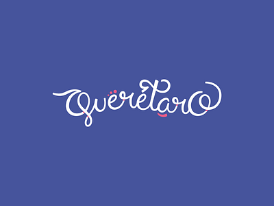 Querétaro lettering digital illustrator lettering letters queretaro vector