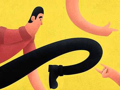 Elastic Man By Sir Saul On Dribbble