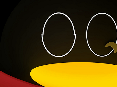 Q - 36 Days of Type 36daysoftype animal animation app cinema4d cute design logo motion graphic penguin qq typography