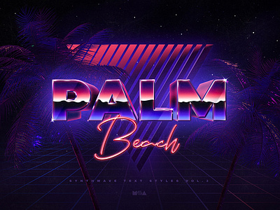 80`s Retro Text Effects vol.3 Synthwave Retrowave 1980s 3d 80`s 80s effect effects label logo mockup neon new photoshop retro retrowave style styles synth synthwave text wave