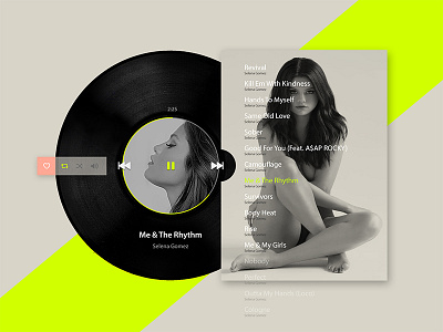 Daily UI #009 — Music Player