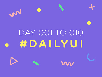 10/100 : Stay Tuned app daily dailyui ui ux web