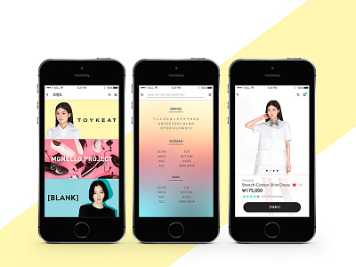 Fashion App — Shop app e commerce fashion shop ui ux