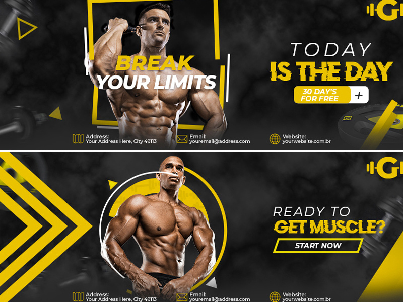 motivational fitness facebook covers