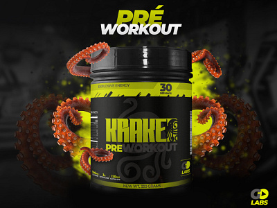 Kraken - Supplement Packaging