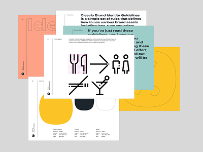 Cleevio — Brand Guidelines animation branding design editorial guidelines iconography logo typography