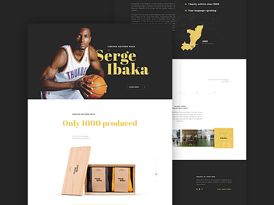 Serge Ibaka Landing page