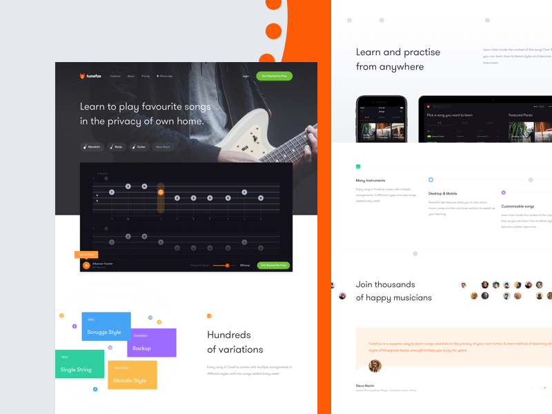 Tunefox 🎸 By Jaromir Kveton For Soulmates On Dribbble