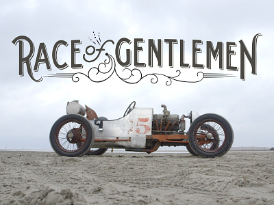 The Race Of Gentlemen Branding branding design logo typography
