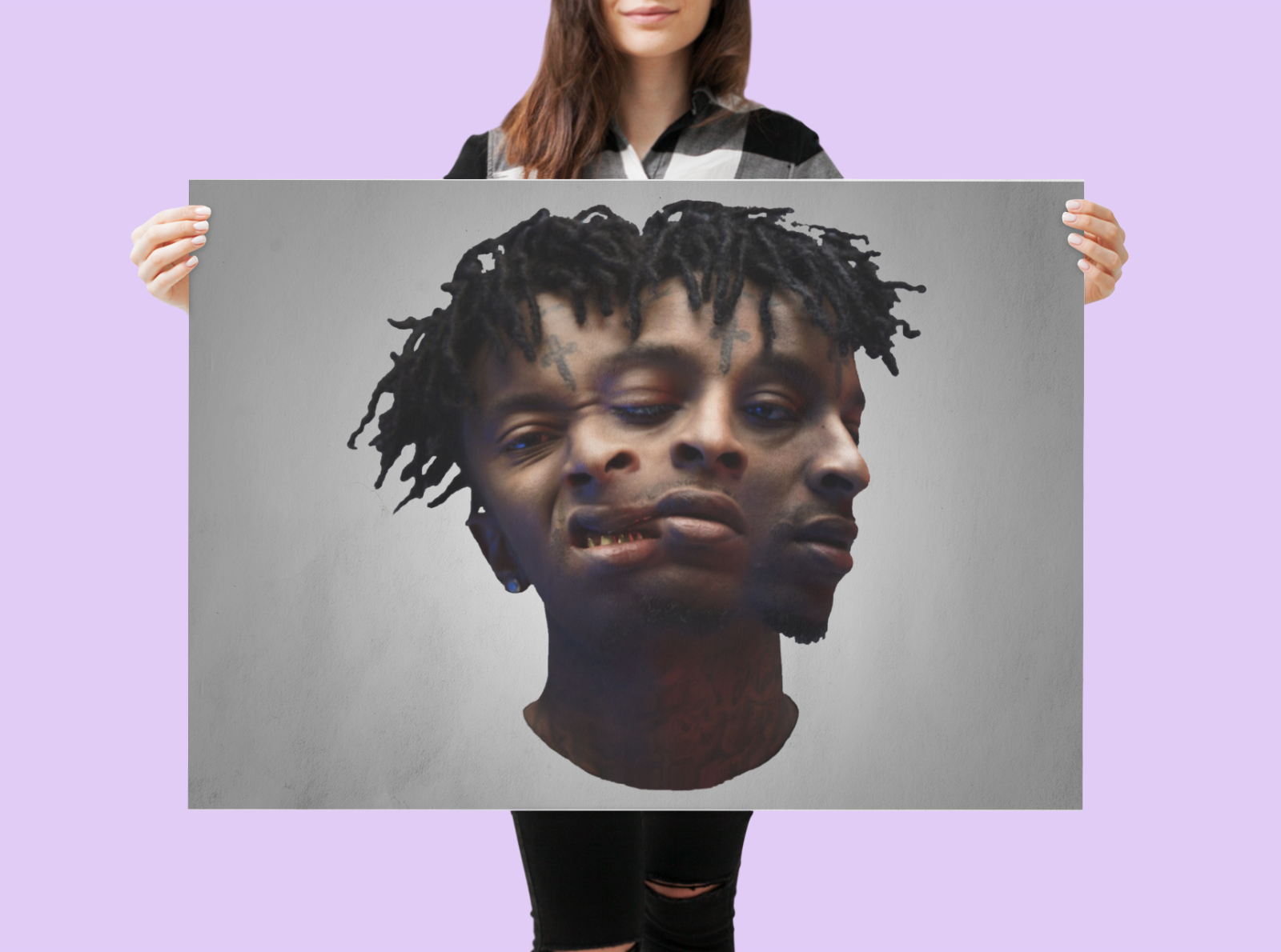 21 Savage T Shirt Poster By Axel Deron On Dribbble