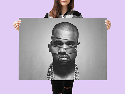 KANYE WEST ---[T-SHIRT/POSTER]