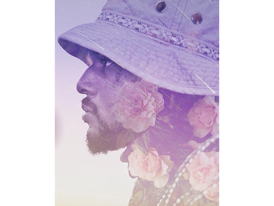 ROSSYZ [schoolboy q] design graphic illustration photoshop poster rapper roses schoolboy q