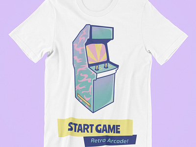 T-SHIRT---GAME ARCADE [RETRO]