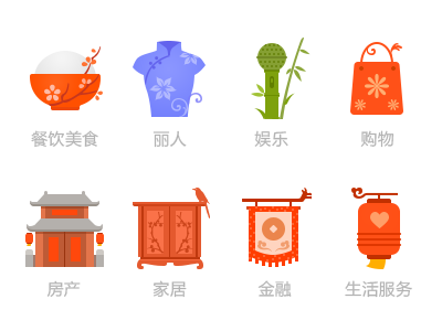 The new year of Chinese Icon
