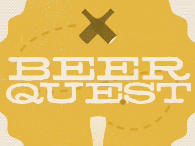 beerque.st beer beerquest dotted line glass gold quest yellow