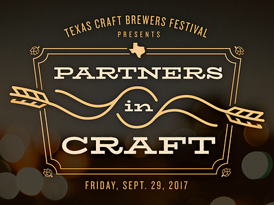 Partners in Craft austin beer craft event gold texas