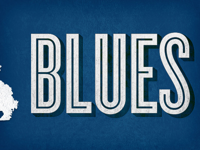 Blues blue blues cyclone logo missouri