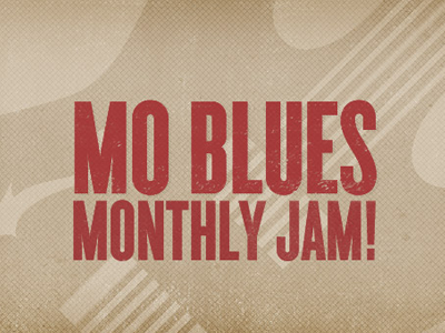 Monthly Jam cyclone guitar red texture