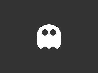 Ghost ghost halloween icon logo