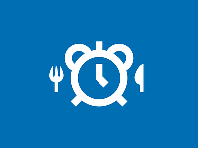 MouseWatcher Logo alarm alert clock dining disney eat fork knife logo mouse mousewatcher plate reservation watch