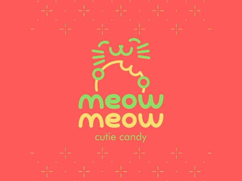 Meow Meow brand motion brand design logo motion motion design motion graphics visual identity