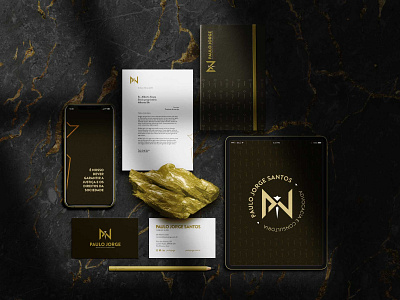 Paulo Jorge Visual Identity - Stationery