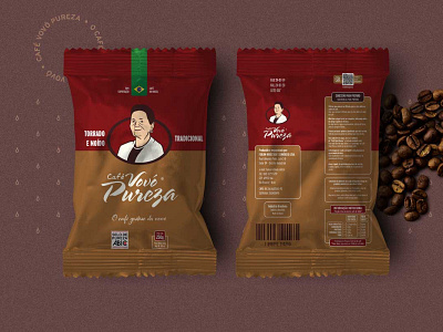 Café Vovó Pureza Packaging packaging packaging design