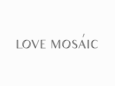 Logo redesign for a Love Mosaic Workshop (Consept).