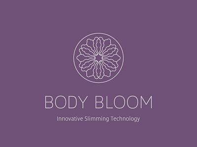 Logo for a Body Bloom. (Beauty industrie) graphic letters logo logotype printdesign vector