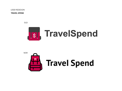 Travel Spend Logo Redesign.