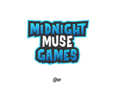 midnight muse games lettering